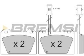 BREMSI BP2164 - PASTIGLIE FRENO - BRAKE PADS