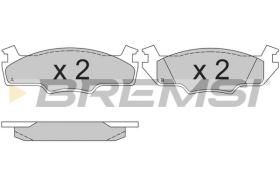 BREMSI BP2166 - PASTIGLIE FRENO - BRAKE PADS