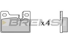 BREMSI BP2185 - PASTIGLIE FRENO - BRAKE PADS