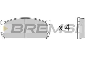 BREMSI BP2192 - PASTIGLIE FRENO - BRAKE PADS
