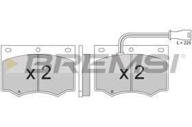 BREMSI BP2193 - PASTIGLIE FRENO - BRAKE PADS