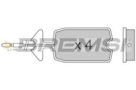 BREMSI BP2195 - PASTIGLIE FRENO - BRAKE PADS