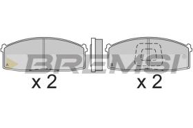 BREMSI BP2199 - PASTIGLIE FRENO - BRAKE PADS