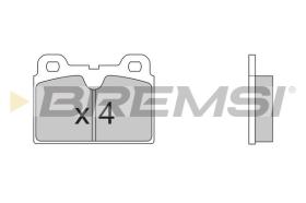 BREMSI BP2202 - PASTIGLIE FRENO - BRAKE PADS