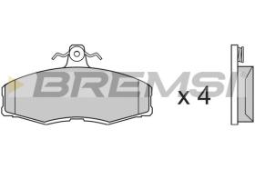 BREMSI BP2208 - PASTIGLIE FRENO - BRAKE PADS