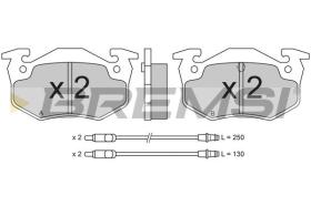 BREMSI BP2216 - PASTIGLIE FRENO - BRAKE PADS