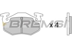 BREMSI BP2217 - JUEGO PASTILLAS DE FRENO BREMSI