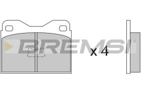 BREMSI BP2219 - PASTIGLIE FRENO - BRAKE PADS
