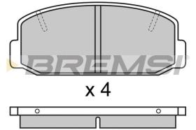 BREMSI BP2223 - PASTIGLIE FRENO - BRAKE PADS