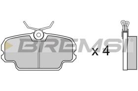BREMSI BP2226 - PASTIGLIE FRENO - BRAKE PADS