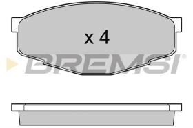 BREMSI BP2232 - PASTIGLIE FRENO - BRAKE PADS