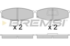 BREMSI BP2235 - PASTIGLIE FRENO - BRAKE PADS