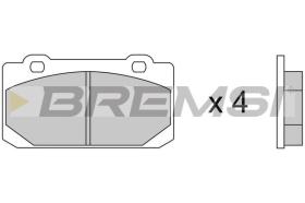 BREMSI BP2240 - PASTIGLIE FRENO - BRAKE PADS