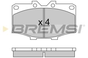 BREMSI BP2242 - PASTIGLIE FRENO - BRAKE PADS
