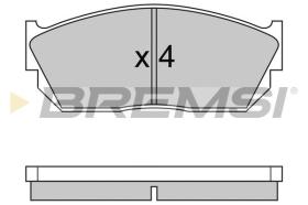 BREMSI BP2245 - PASTIGLIE FRENO - BRAKE PADS
