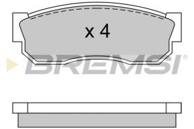 BREMSI BP2246 - PASTIGLIE FRENO - BRAKE PADS