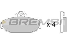 BREMSI BP2248 - PASTIGLIE FRENO - BRAKE PADS