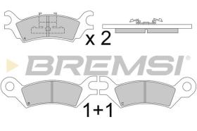 BREMSI BP2251 - PASTIGLIE FRENO - BRAKE PADS