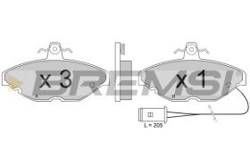 BREMSI BP2258 - PASTIGLIE FRENO - BRAKE PADS