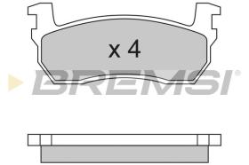 BREMSI BP2259 - PASTIGLIE FRENO - BRAKE PADS