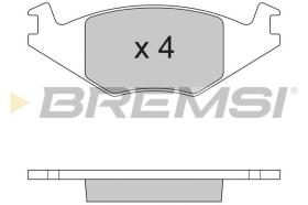 BREMSI BP2262 - PASTIGLIE FRENO - BRAKE PADS