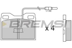 BREMSI BP2264 - PASTIGLIE FRENO - BRAKE PADS