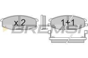 BREMSI BP2273 - PASTIGLIE FRENO - BRAKE PADS