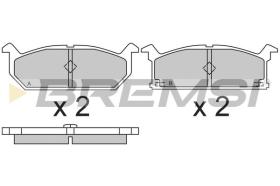 BREMSI BP2279 - PASTIGLIE FRENO - BRAKE PADS