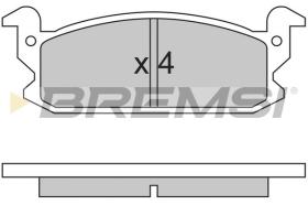 BREMSI BP2280 - PASTIGLIE FRENO - BRAKE PADS