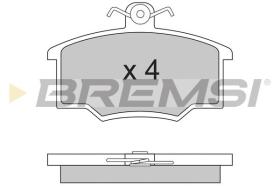 BREMSI BP2281 - PASTIGLIE FRENO - BRAKE PADS