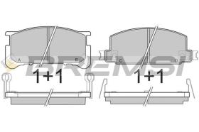 BREMSI BP2285 - PASTIGLIE FRENO - BRAKE PADS