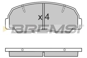 BREMSI BP2297 - PASTIGLIE FRENO - BRAKE PADS