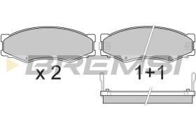 BREMSI BP2301 - PASTIGLIE FRENO - BRAKE PADS
