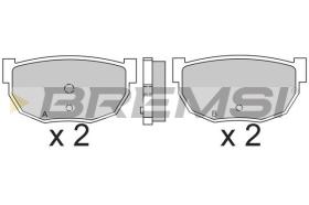 BREMSI BP2304 - PASTIGLIE FRENO - BRAKE PADS