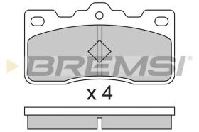 BREMSI BP2306 - PASTIGLIE FRENO - BRAKE PADS