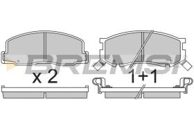 BREMSI BP2307 - PASTIGLIE FRENO - BRAKE PADS