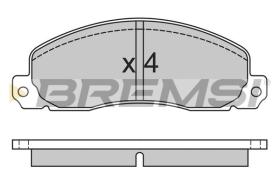 BREMSI BP2312 - PASTIGLIE FRENO - BRAKE PADS