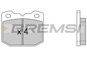 BREMSI BP2318 - PASTIGLIE FRENO - BRAKE PADS