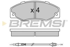 BREMSI BP2320 - PASTIGLIE FRENO - BRAKE PADS