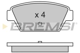 BREMSI BP2330 - PASTIGLIE FRENO - BRAKE PADS