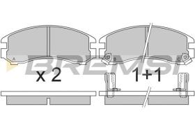 BREMSI BP2332 - PASTIGLIE FRENO - BRAKE PADS
