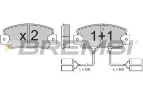 BREMSI BP2336 - PASTIGLIE FRENO - BRAKE PADS
