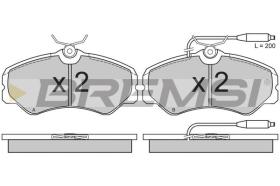 BREMSI BP2337 - PASTIGLIE FRENO - BRAKE PADS