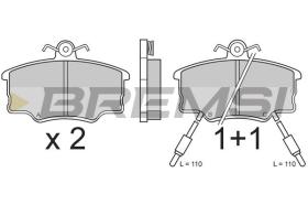 BREMSI BP2339 - PASTIGLIE FRENO - BRAKE PADS