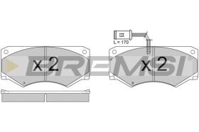BREMSI BP2341 - PASTIGLIE FRENO - BRAKE PADS