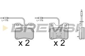 BREMSI BP2344 - PASTIGLIE FRENO - BRAKE PADS