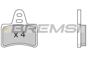 BREMSI BP2356 - PASTIGLIE FRENO - BRAKE PADS