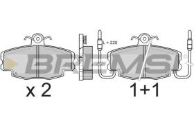 BREMSI BP2360 - PASTIGLIE FRENO - BRAKE PADS