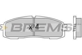 BREMSI BP2362 - PASTIGLIE FRENO - BRAKE PADS