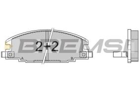 BREMSI BP2367 - PASTIGLIE FRENO - BRAKE PADS